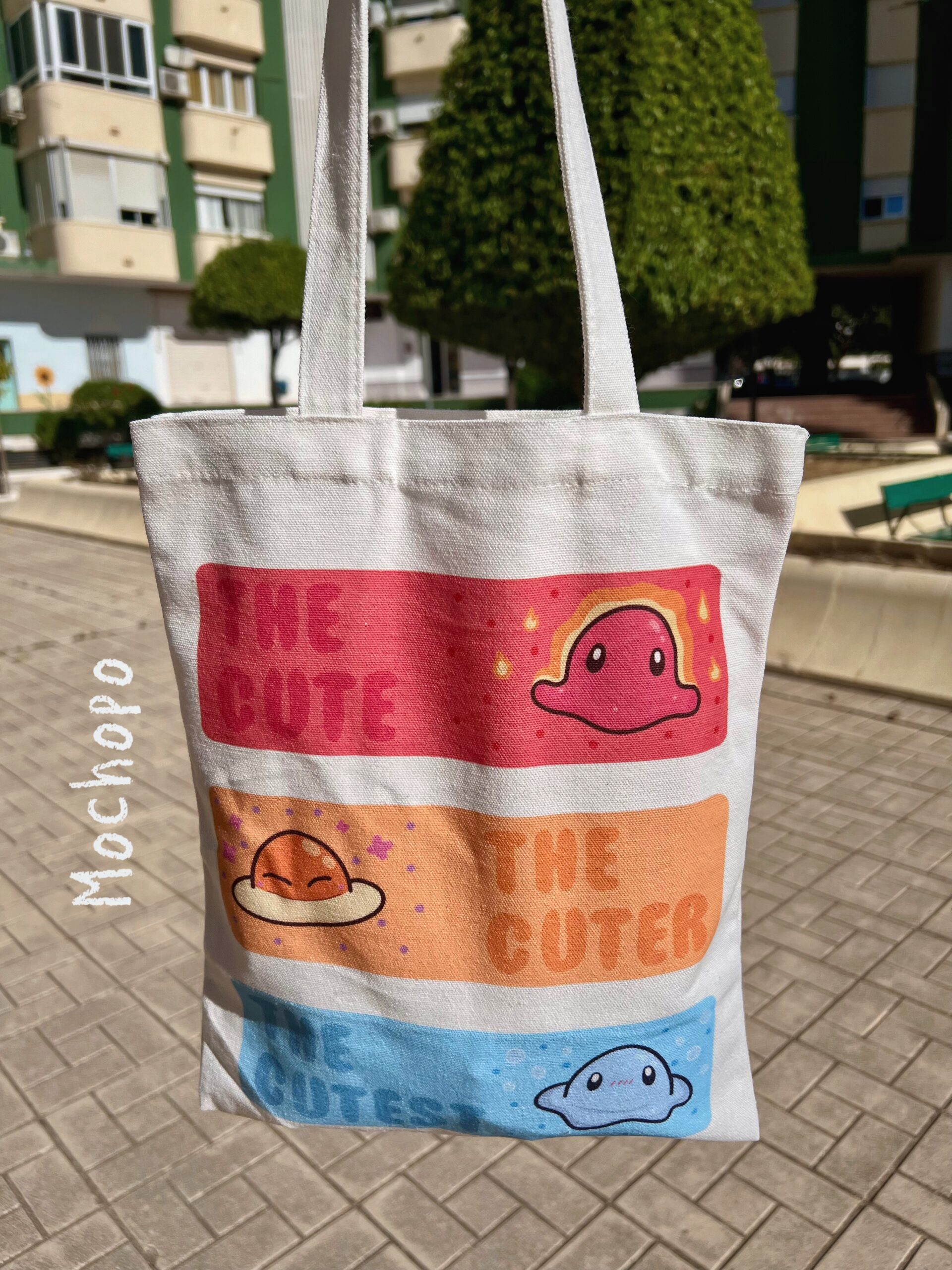 Tote bag slimes de Slime Rancher - Imagen 3