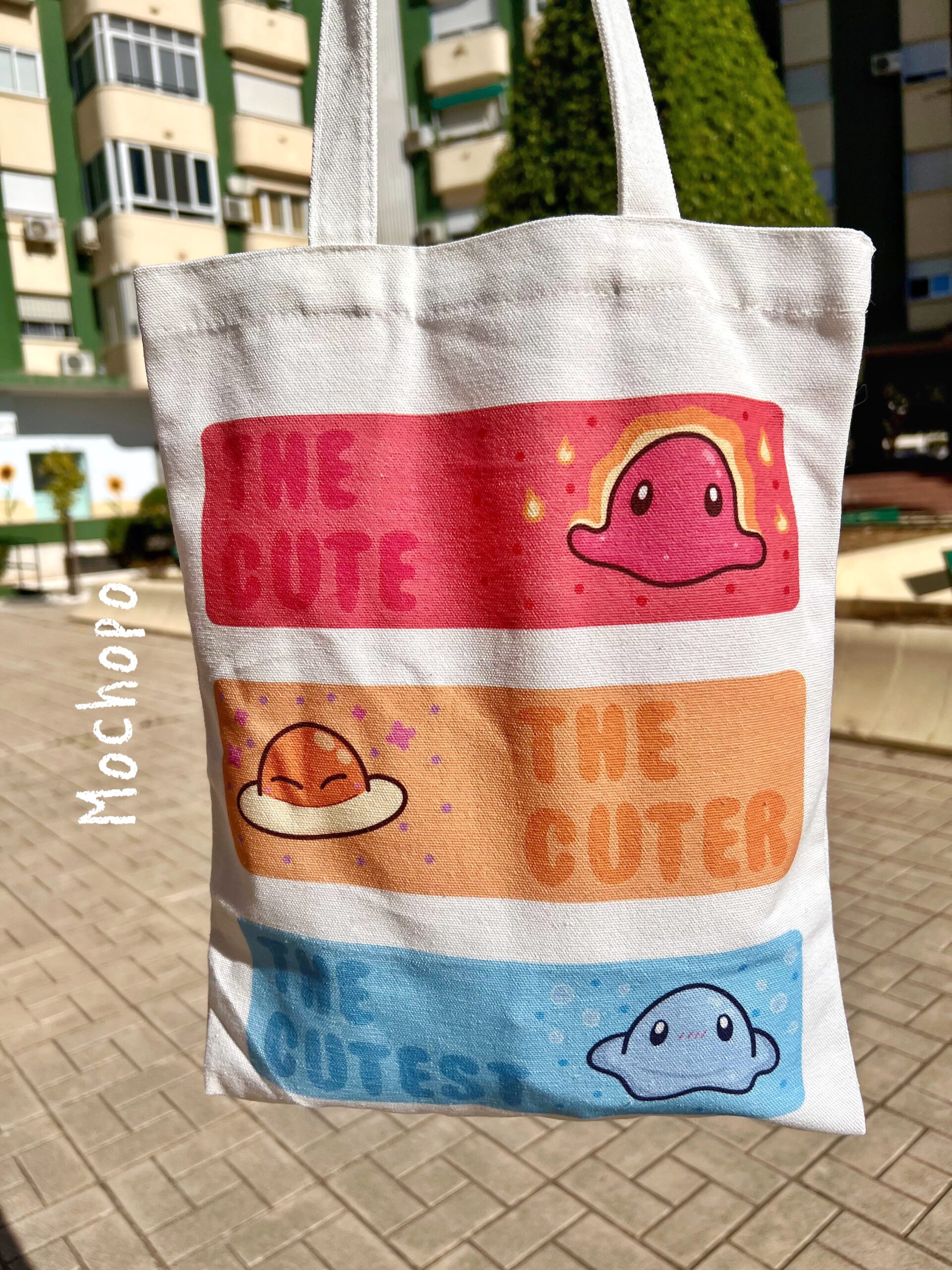 Tote bag slimes de Slime Rancher - Imagen 4