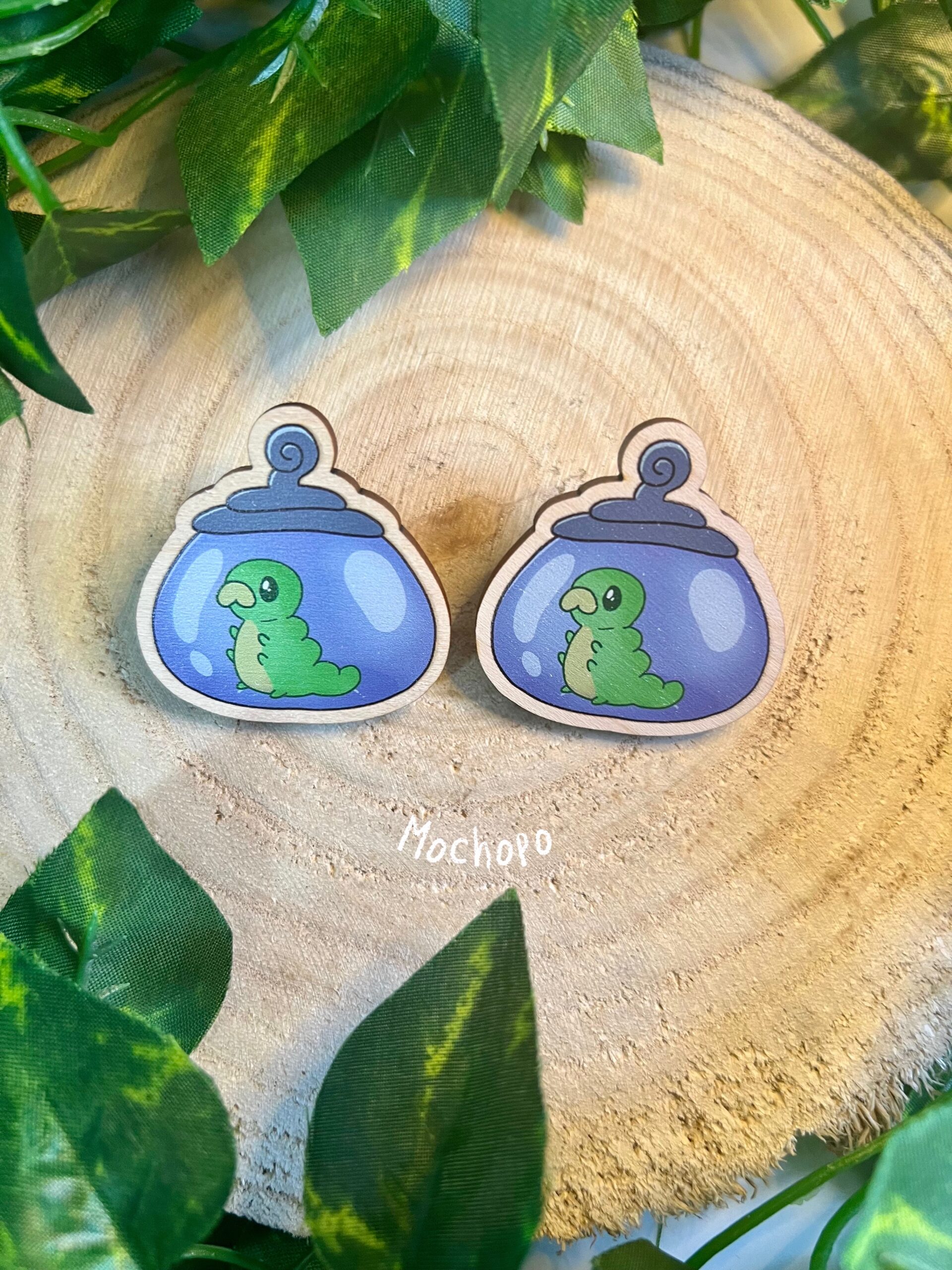 Pin de madera Hollow Knight o Grub (oruga) - Imagen 3