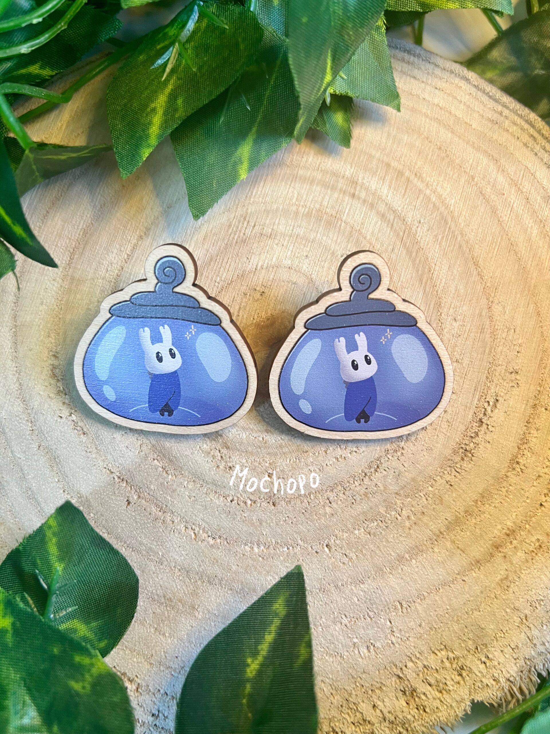 Pin de madera Hollow Knight o Grub (oruga) - Imagen 4