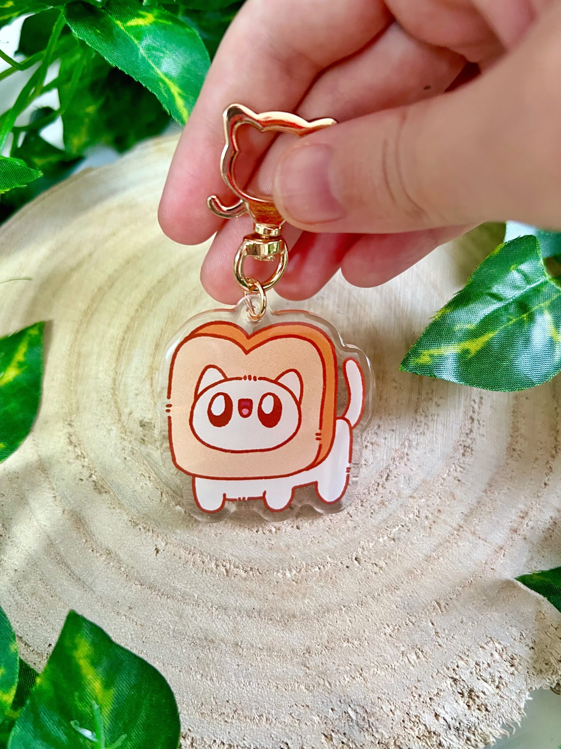 Llavero Gatostada (gato pan) - Imagen 3